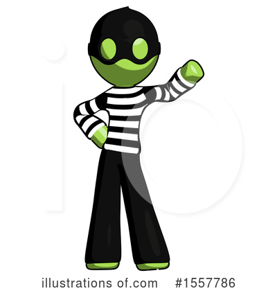 Royalty-Free (RF) Green Design Mascot Clipart Illustration by Leo Blanchette - Stock Sample #1557786