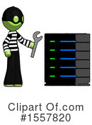 Green Design Mascot Clipart #1557820 by Leo Blanchette