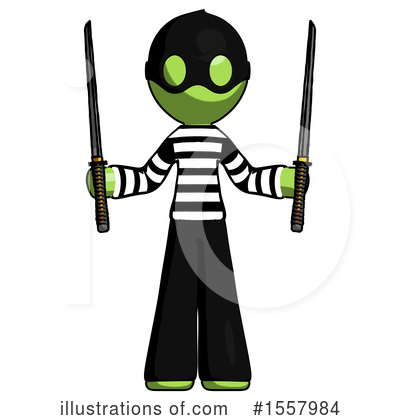 Royalty-Free (RF) Green Design Mascot Clipart Illustration by Leo Blanchette - Stock Sample #1557984