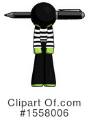 Green Design Mascot Clipart #1558006 by Leo Blanchette