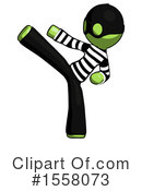 Green Design Mascot Clipart #1558073 by Leo Blanchette
