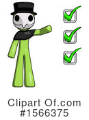 Green Design Mascot Clipart #1566375 by Leo Blanchette