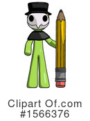 Green Design Mascot Clipart #1566376 by Leo Blanchette