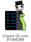 Green Design Mascot Clipart #1566399 by Leo Blanchette