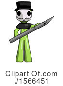 Green Design Mascot Clipart #1566451 by Leo Blanchette