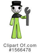 Green Design Mascot Clipart #1566478 by Leo Blanchette