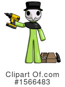 Green Design Mascot Clipart #1566483 by Leo Blanchette