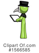 Green Design Mascot Clipart #1566585 by Leo Blanchette