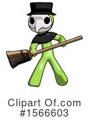 Green Design Mascot Clipart #1566603 by Leo Blanchette