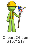 Green Design Mascot Clipart #1571217 by Leo Blanchette