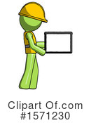 Green Design Mascot Clipart #1571230 by Leo Blanchette
