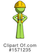 Green Design Mascot Clipart #1571235 by Leo Blanchette