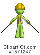 Green Design Mascot Clipart #1571247 by Leo Blanchette