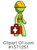 Green Design Mascot Clipart #1571251 by Leo Blanchette