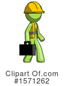 Green Design Mascot Clipart #1571262 by Leo Blanchette