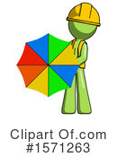Green Design Mascot Clipart #1571263 by Leo Blanchette