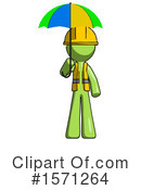 Green Design Mascot Clipart #1571264 by Leo Blanchette