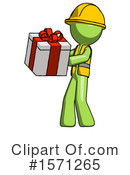 Green Design Mascot Clipart #1571265 by Leo Blanchette