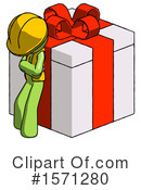 Green Design Mascot Clipart #1571280 by Leo Blanchette
