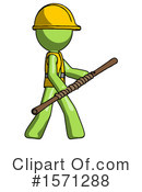 Green Design Mascot Clipart #1571288 by Leo Blanchette