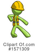 Green Design Mascot Clipart #1571309 by Leo Blanchette