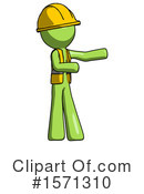 Green Design Mascot Clipart #1571310 by Leo Blanchette