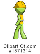 Green Design Mascot Clipart #1571314 by Leo Blanchette