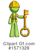 Green Design Mascot Clipart #1571328 by Leo Blanchette