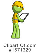 Green Design Mascot Clipart #1571329 by Leo Blanchette