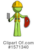 Green Design Mascot Clipart #1571340 by Leo Blanchette