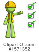 Green Design Mascot Clipart #1571352 by Leo Blanchette