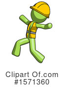 Green Design Mascot Clipart #1571360 by Leo Blanchette
