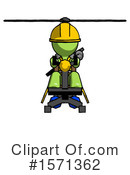Green Design Mascot Clipart #1571362 by Leo Blanchette