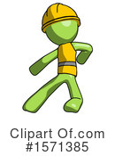 Green Design Mascot Clipart #1571385 by Leo Blanchette
