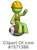 Green Design Mascot Clipart #1571386 by Leo Blanchette