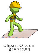 Green Design Mascot Clipart #1571388 by Leo Blanchette