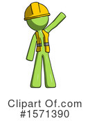 Green Design Mascot Clipart #1571390 by Leo Blanchette