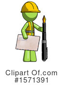 Green Design Mascot Clipart #1571391 by Leo Blanchette