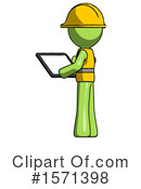 Green Design Mascot Clipart #1571398 by Leo Blanchette