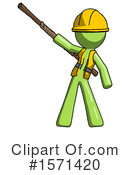 Green Design Mascot Clipart #1571420 by Leo Blanchette