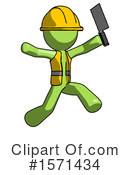 Green Design Mascot Clipart #1571434 by Leo Blanchette
