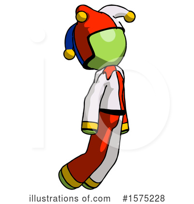 Royalty-Free (RF) Green Design Mascot Clipart Illustration by Leo Blanchette - Stock Sample #1575228