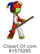 Green Design Mascot Clipart #1575285 by Leo Blanchette