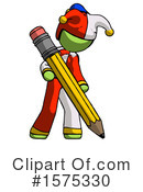 Green Design Mascot Clipart #1575330 by Leo Blanchette