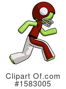 Green Design Mascot Clipart #1583005 by Leo Blanchette