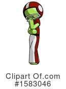 Green Design Mascot Clipart #1583046 by Leo Blanchette