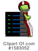 Green Design Mascot Clipart #1583052 by Leo Blanchette
