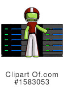 Green Design Mascot Clipart #1583053 by Leo Blanchette