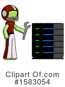 Green Design Mascot Clipart #1583054 by Leo Blanchette