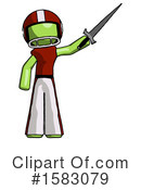 Green Design Mascot Clipart #1583079 by Leo Blanchette